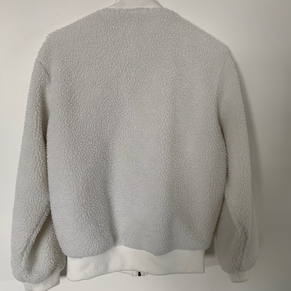 Adidas Sherpa Bomber Jacket - Picture 2 of 7